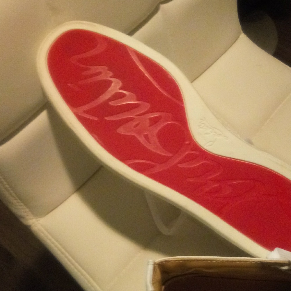 Christian Louboutin python shoes